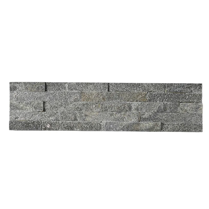 Green Quartz Stacked Stone Panel