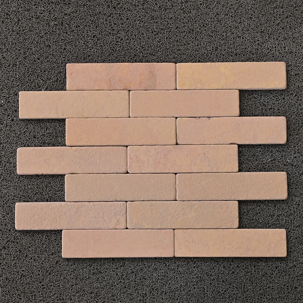 Artisan Natural Travertine Subway Backsplash Tile