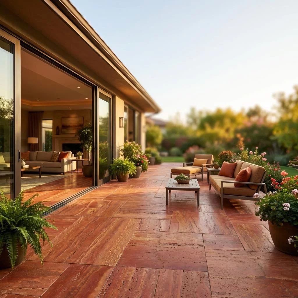 Premium Red Travertine Natural Stone Suppliers and Factory in China