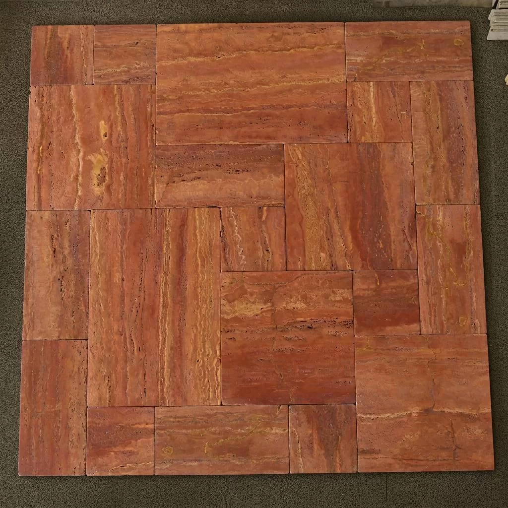 Premium Red Travertine Natural Stone Suppliers and Factory in China