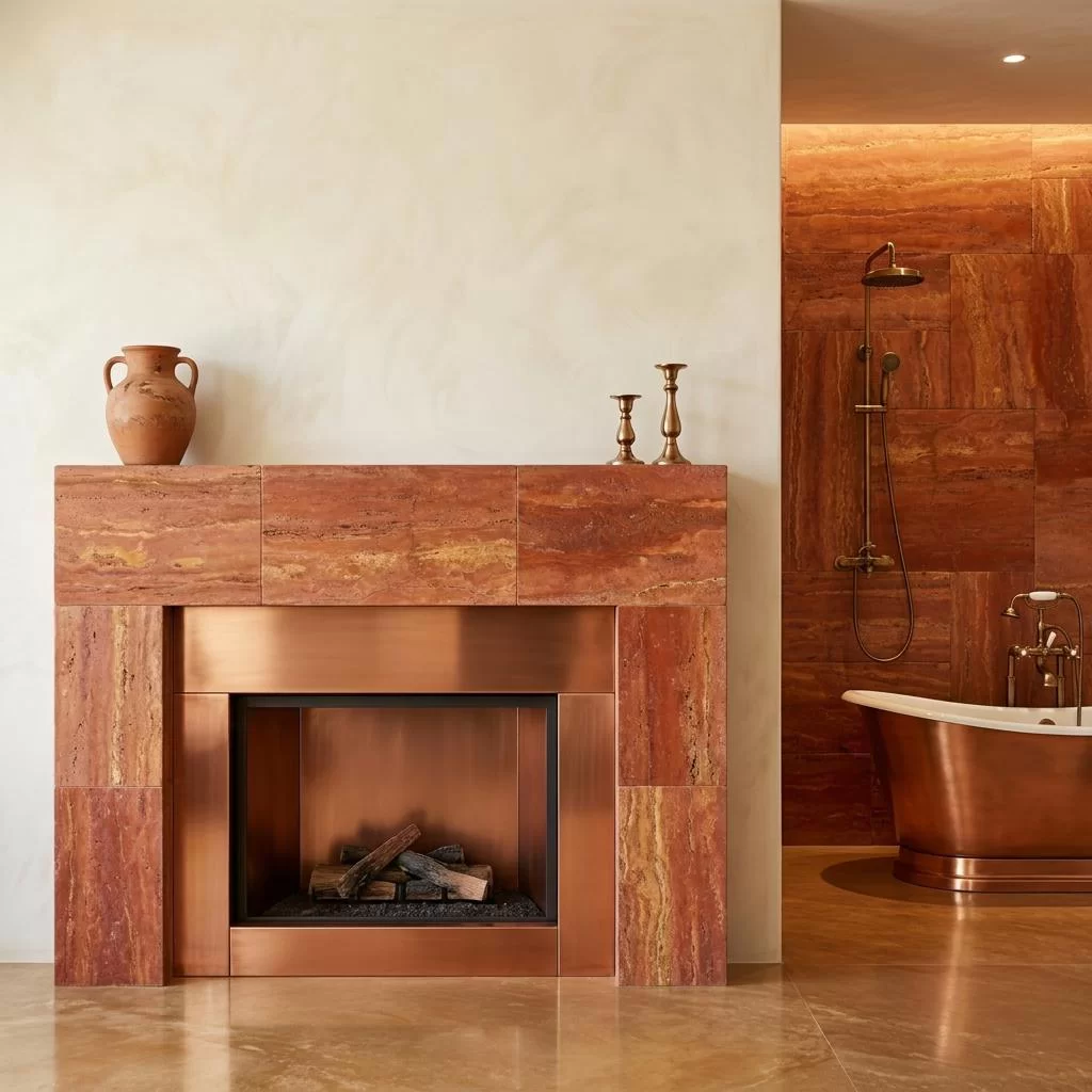 Premium Red Travertine Natural Stone Suppliers and Factory in China