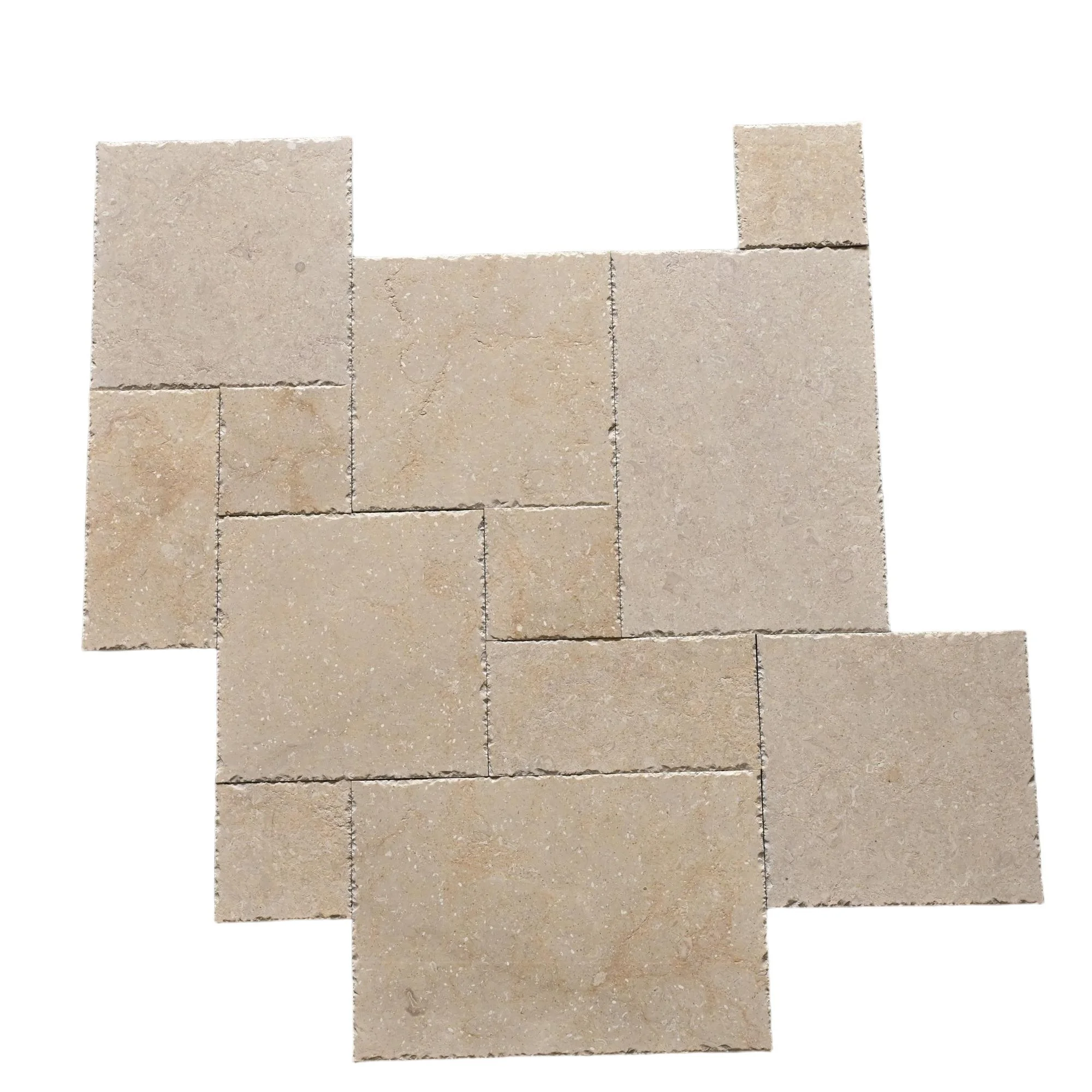 Brown Hand-Chiseled French Pattern