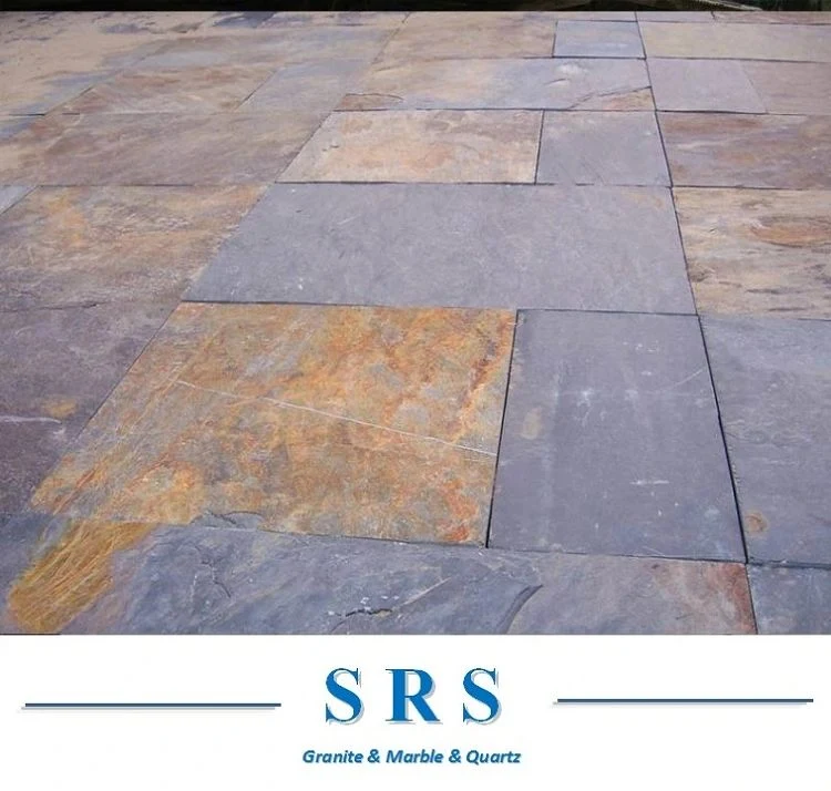 Chinese Natural Rusty Slate Cultural Stone Panel