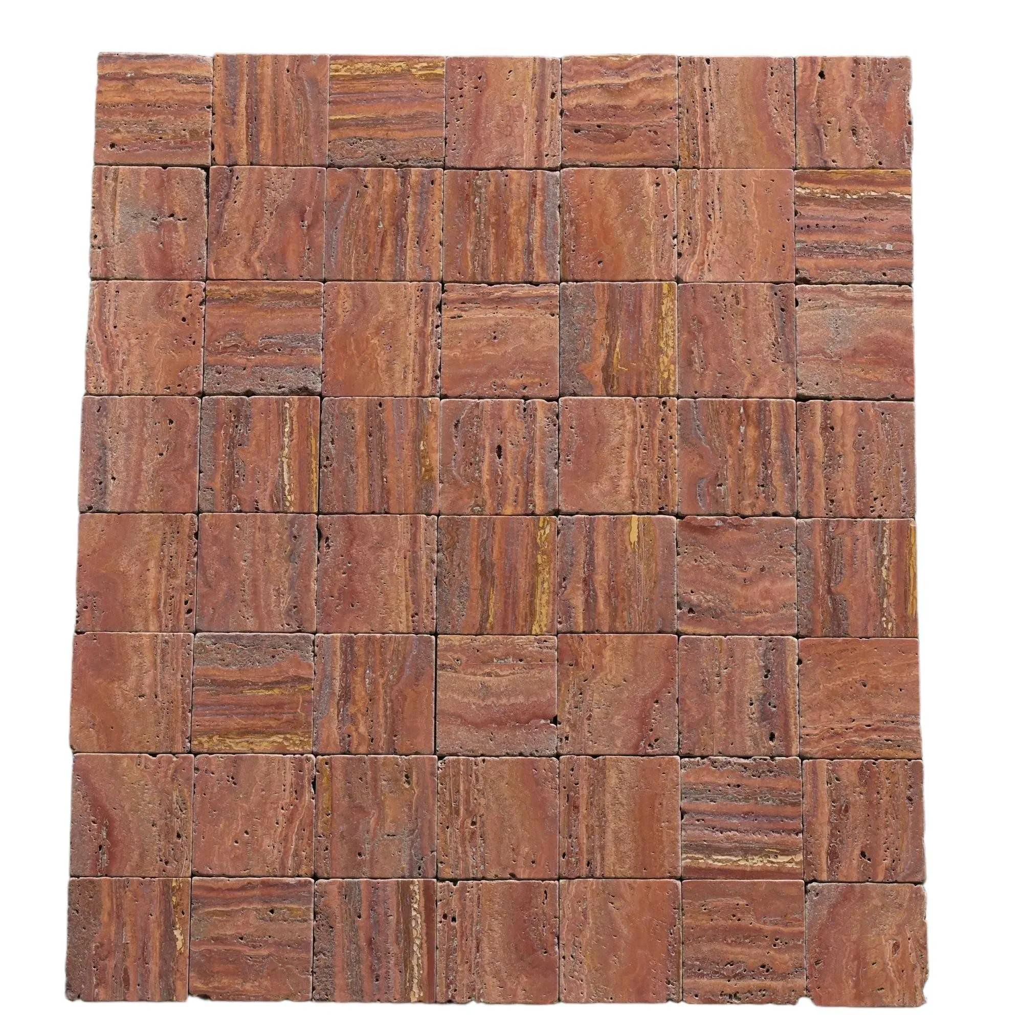Ruby Travertine Multi-Size