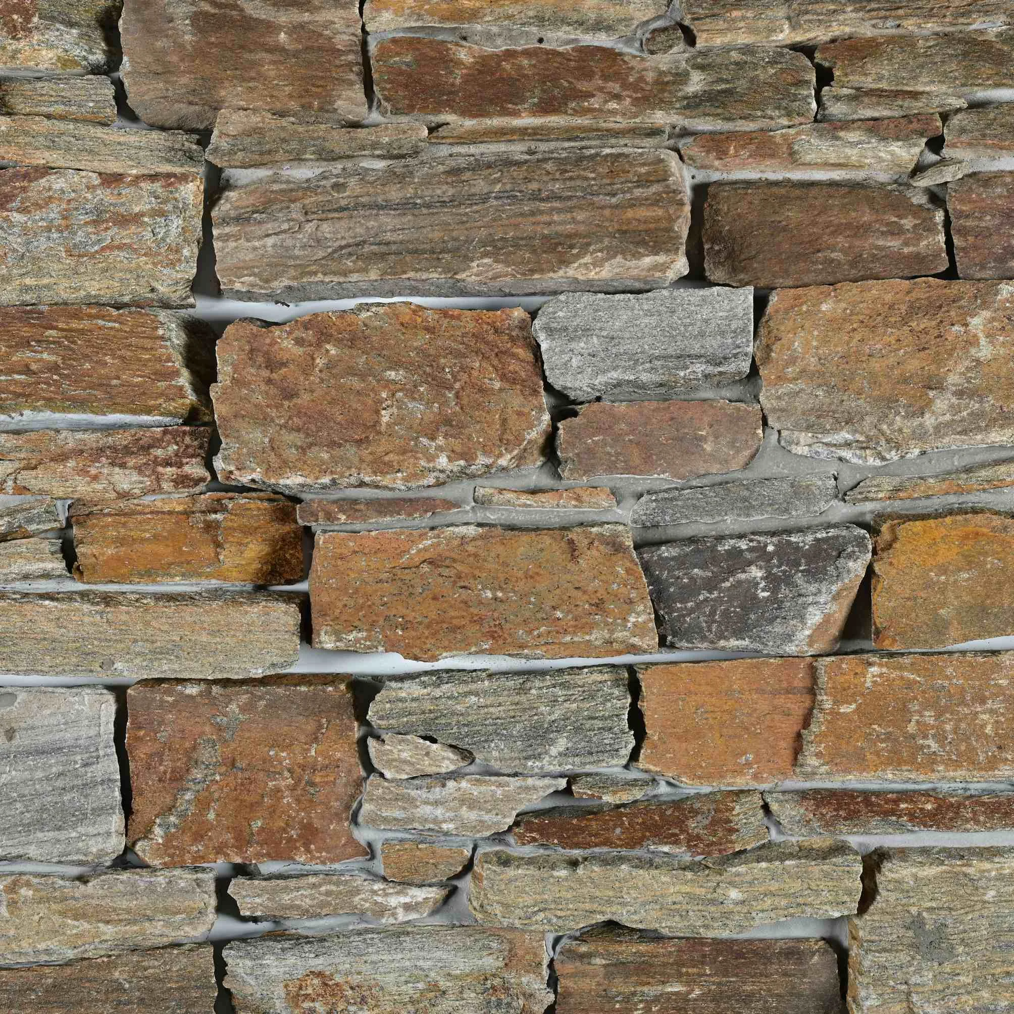 Rusty Slate Stone Veneer with Natural Split Surface
