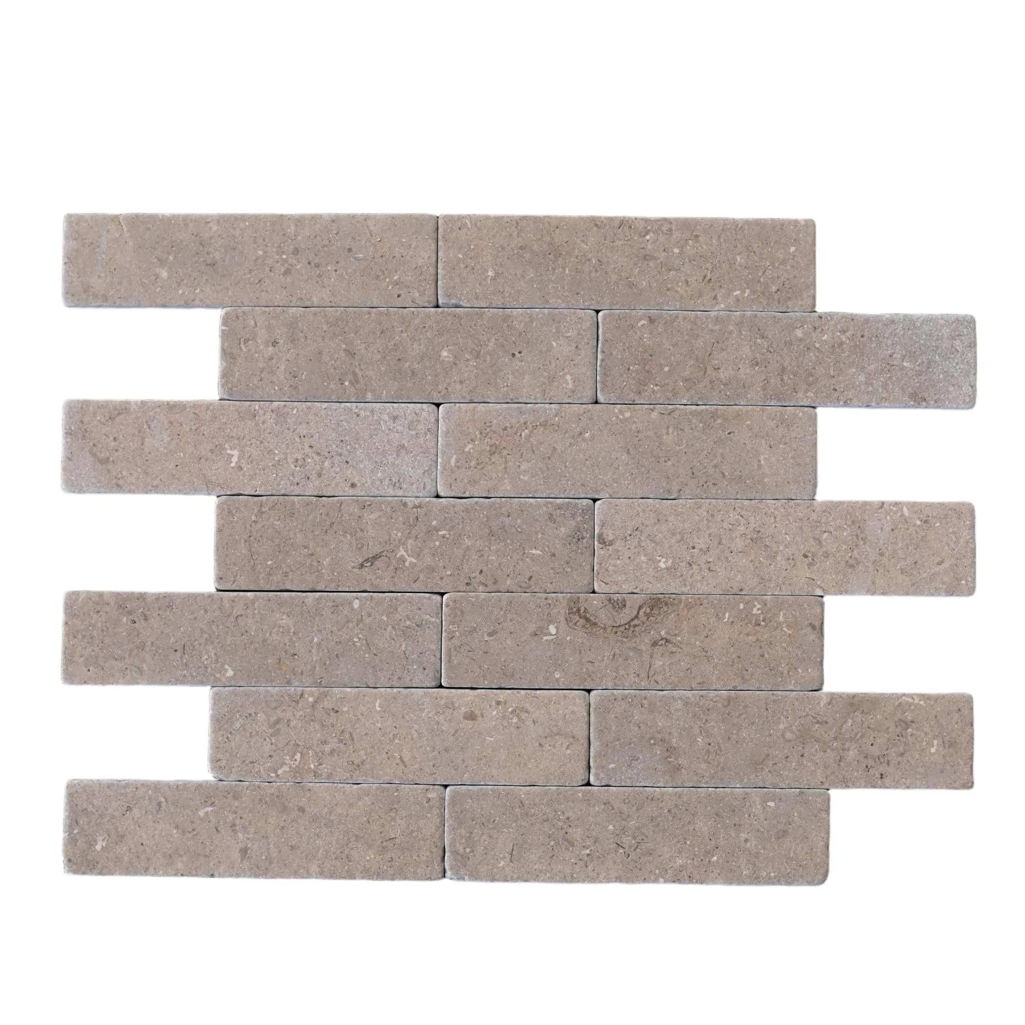 Tumbled Grey Limestone Strips