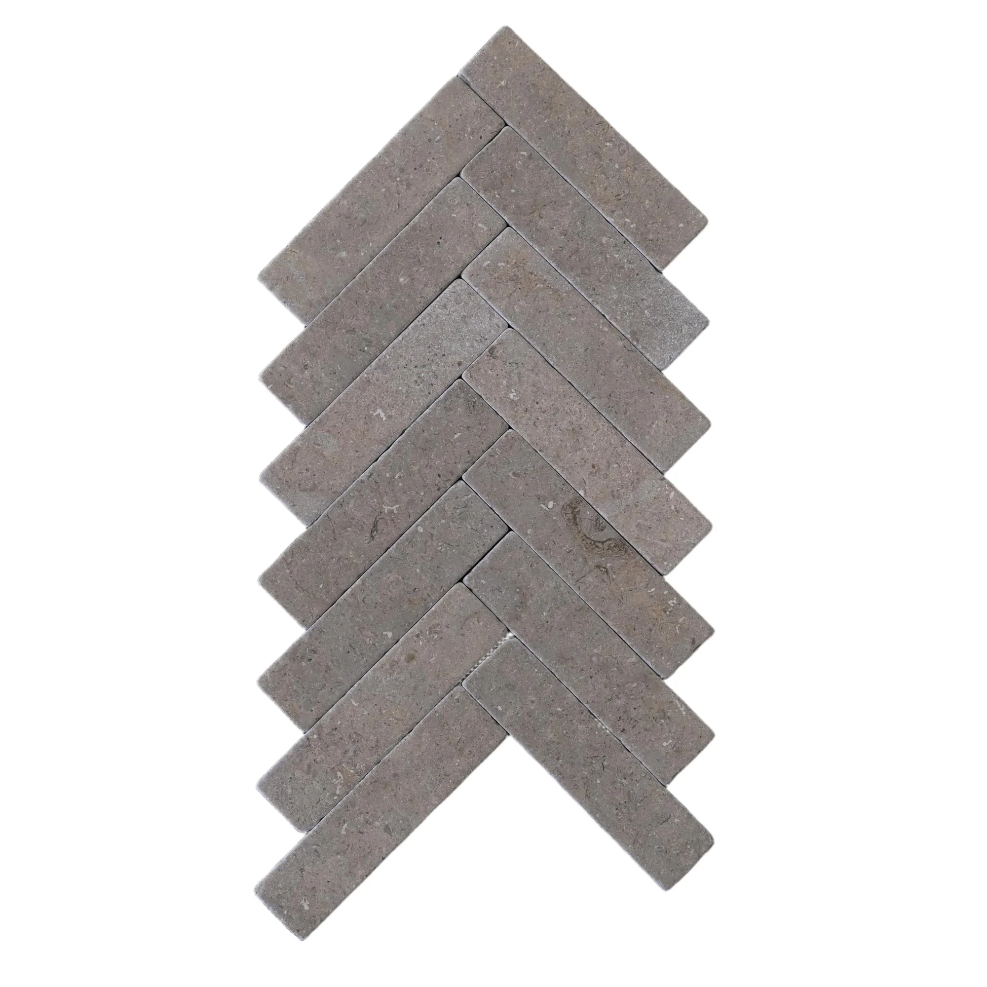 Tumbled Grey Limestone Strips
